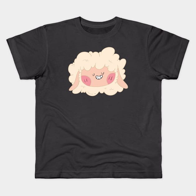 Cute Sheep / Funny Sheep / Sheep Lover / Cute Lamb Kids T-Shirt by Lapiiin's Cute Sticker